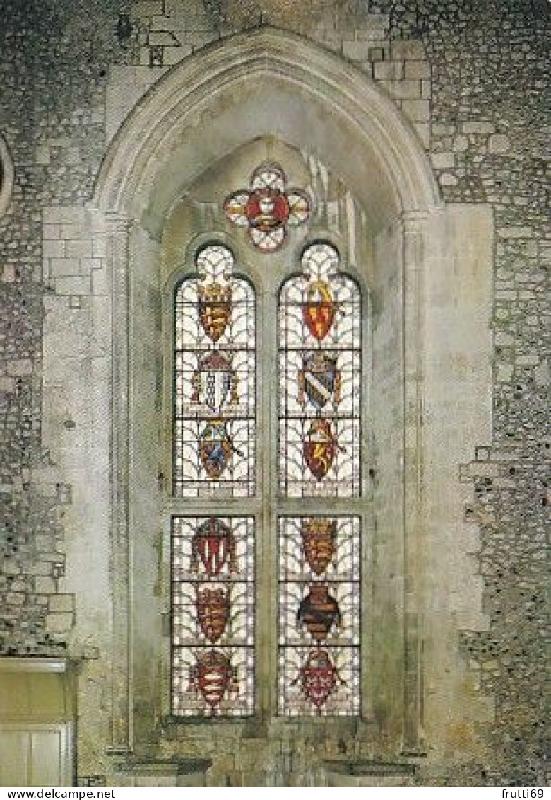 AK 207754 ENGLAND  - The Great Hall Of Winchester Castle - Glass Window - Winchester