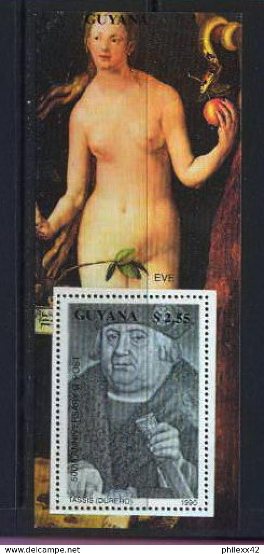 Guyane Guyana 288 N° 2350/54 Non émis VELAZQUEZ /PICASSO/VAN GOGH/MIRO/DURER ** MNH - Desnudos