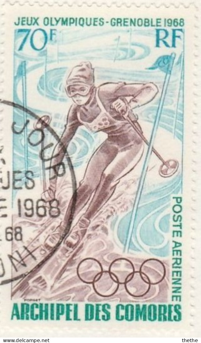 COMORES - Jeux Olympiques De Grenoble - Winter 1968: Grenoble