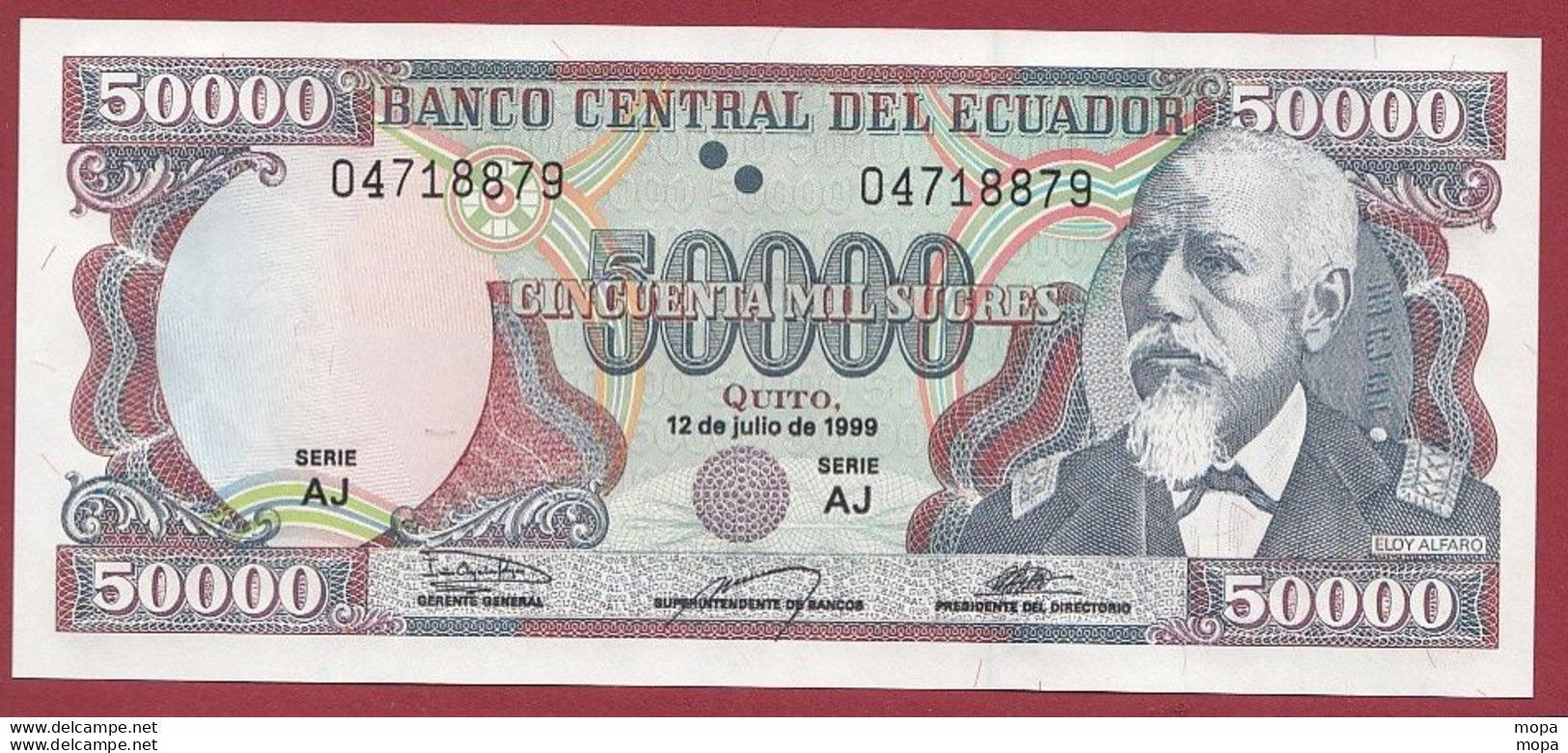 Equateur 50000 Sucres Du 12/07/1999 ---UNC --(321) - Equateur