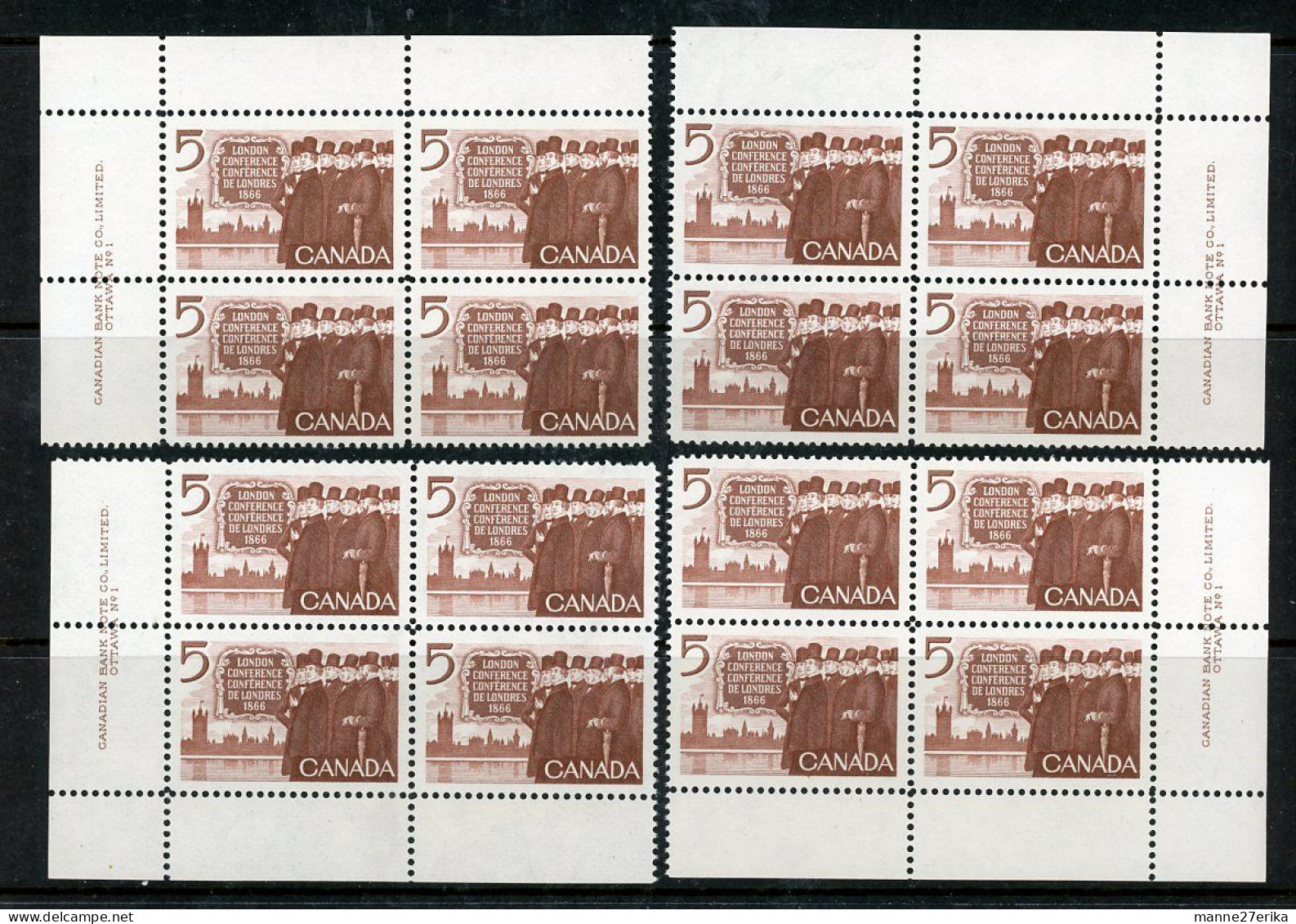 Canada 1966 MNH "Canadian Delegate" - Unused Stamps