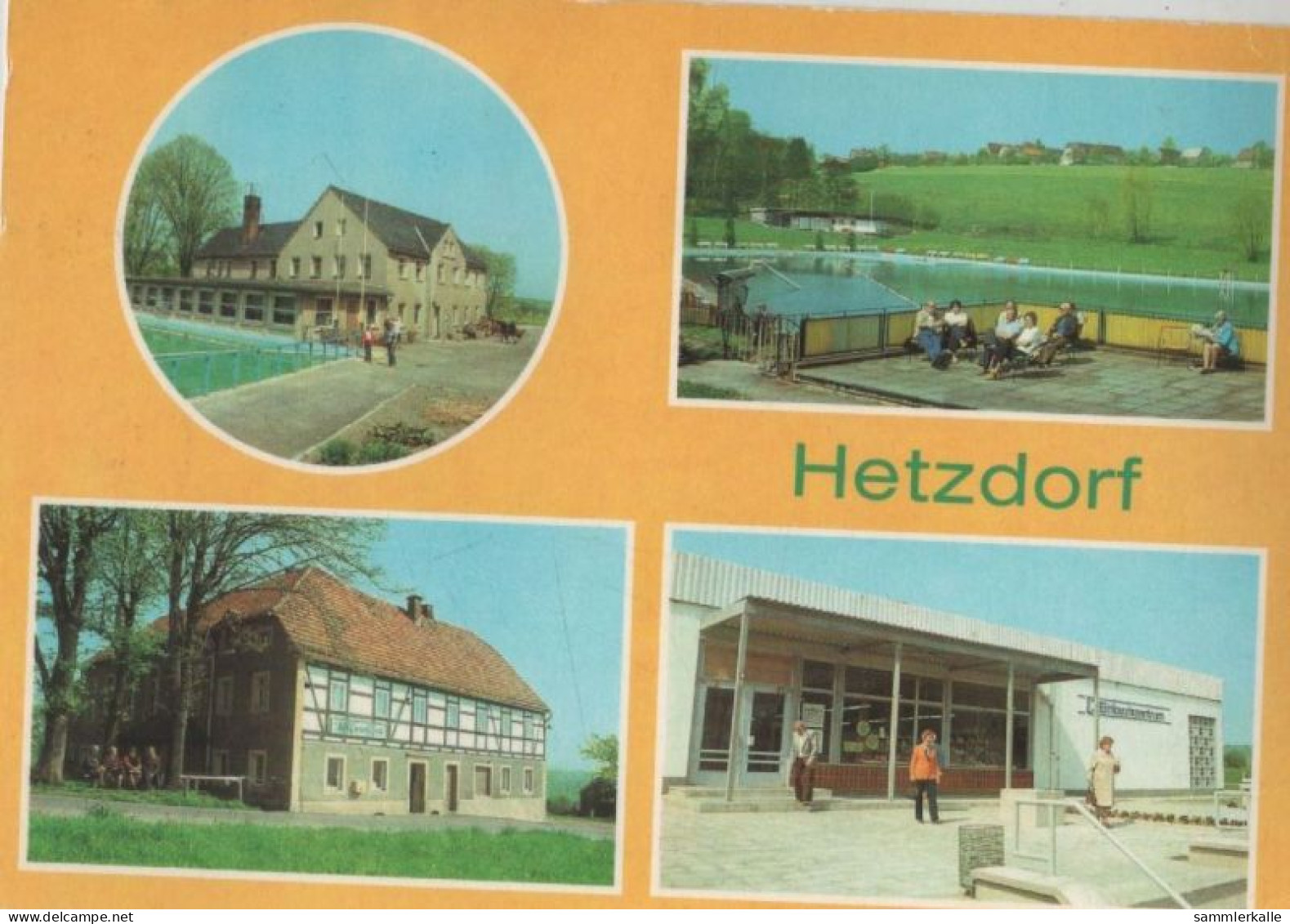 74073 - Halsbrücke-Hetzdorf - U.a. Freibad Sumpfmühle - 1988 - Hetzdorf