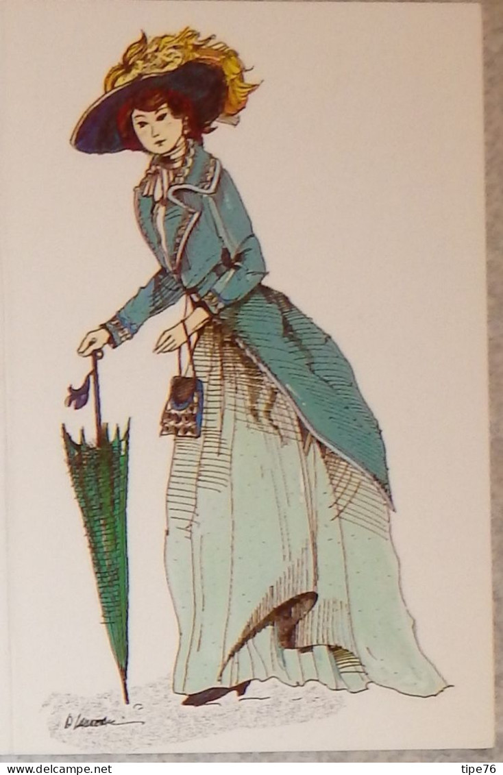 Petit Calendrier Poche 1989 Femme Costume Belle Epoque  Illustration Landeau - Petit Format : 1981-90