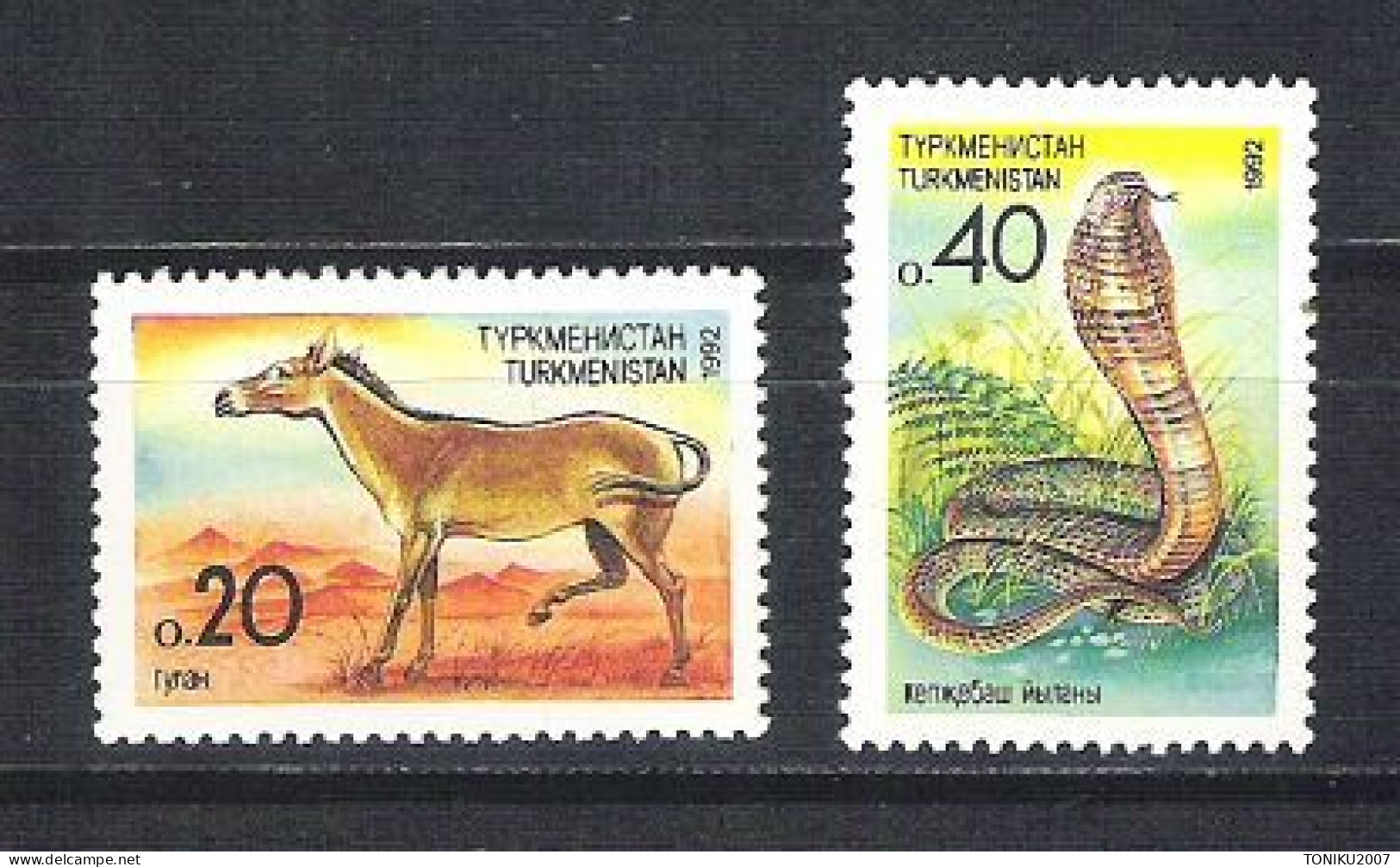 TURKMENISTAN / 1992     MNH - Turkmenistán
