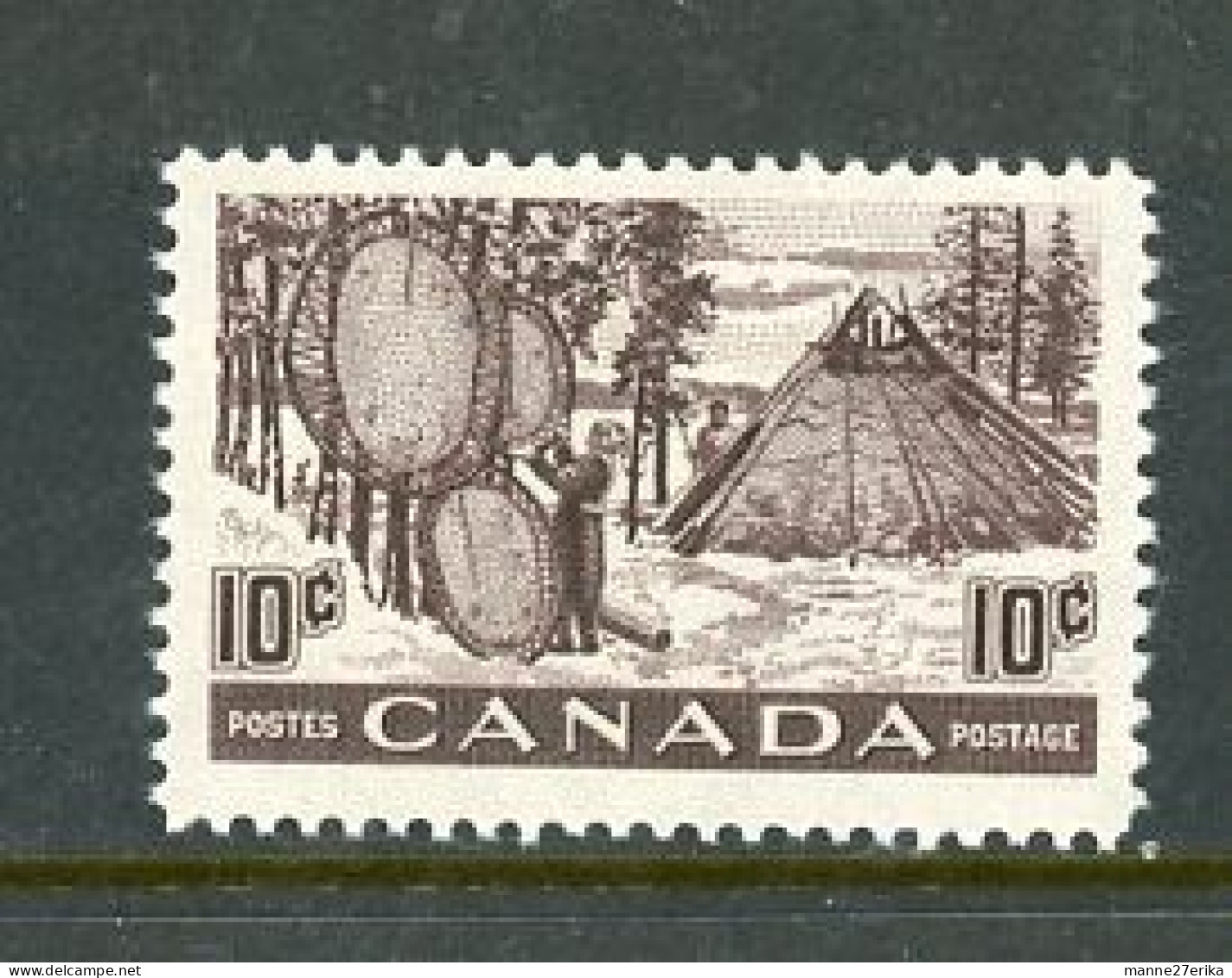 Canada MNH 1950 Fur Resources - Unused Stamps