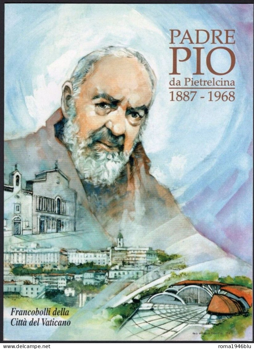 VATICANO 1999 FOLDER PADRE PIO BEATIFICAZIONE PADRE PIO - Markenheftchen