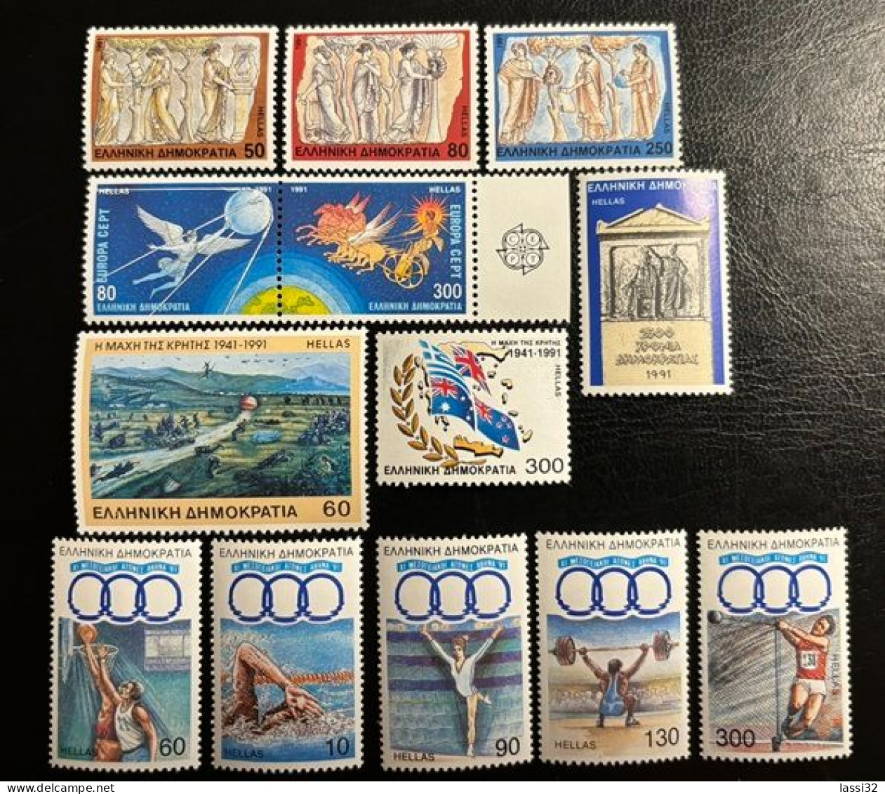 GREECE,1991, 5 SETS , MNH - Ongebruikt