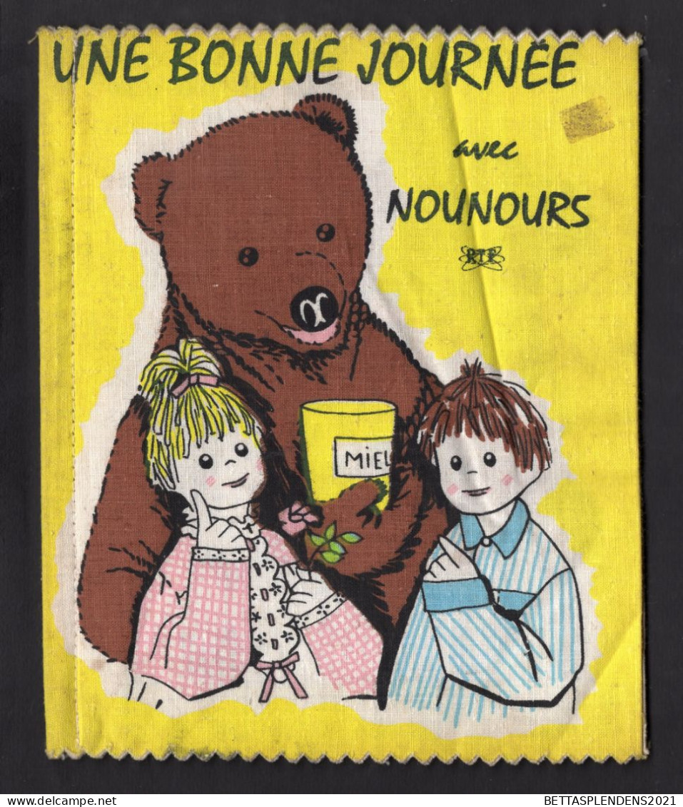 Livre En Tissu -Une Bonne Journée Avec NOUNOURS - PIMPRENELLE & NICOLAS - RTF 1964 - Andere & Zonder Classificatie