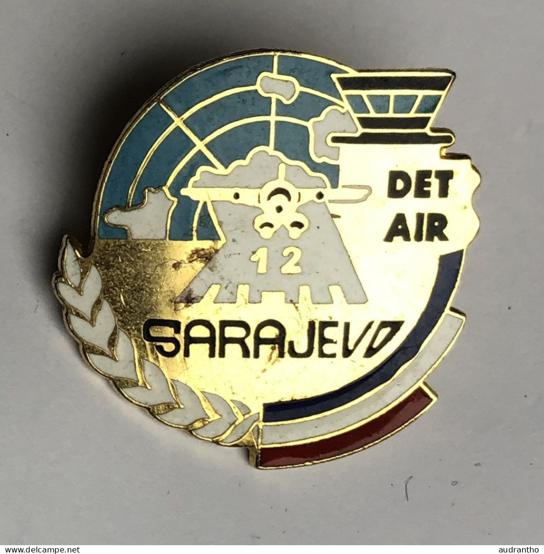 Insigne SARAJEVO - DET AIR - Démons Et Merveilles - Détachement De L'Air - Forze Aeree