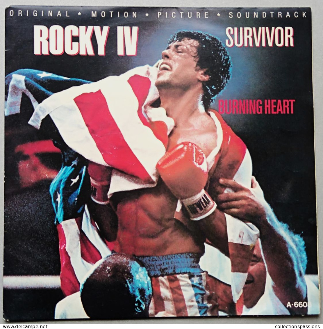 - SURVIVOR - Burning Heart - Musique Du Film Rocky IV Avec Sylvester Stallone - - Filmmuziek