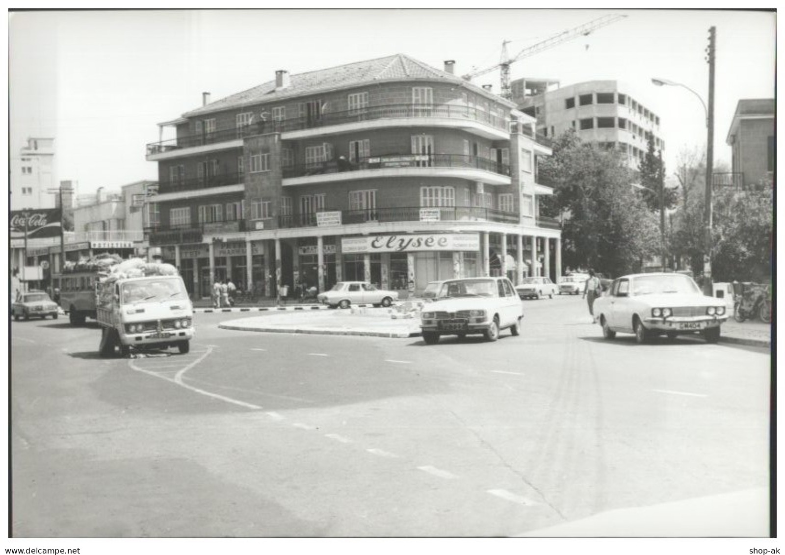 C5650/ Nikosia Zypern  Autos Verkehr  Foto 21 X 15 Cm 70er Jahre - Cyprus