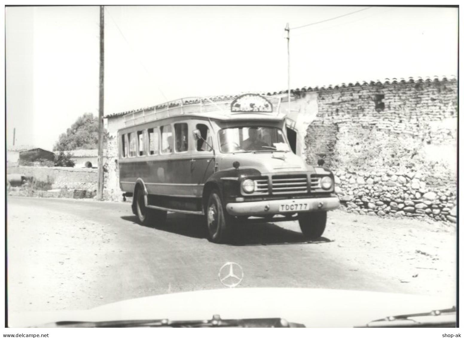 C5654/ Nikosia - Peristerona Zypern Omnibus  Foto 21 X 15 Cm 70er Jahre - Cipro