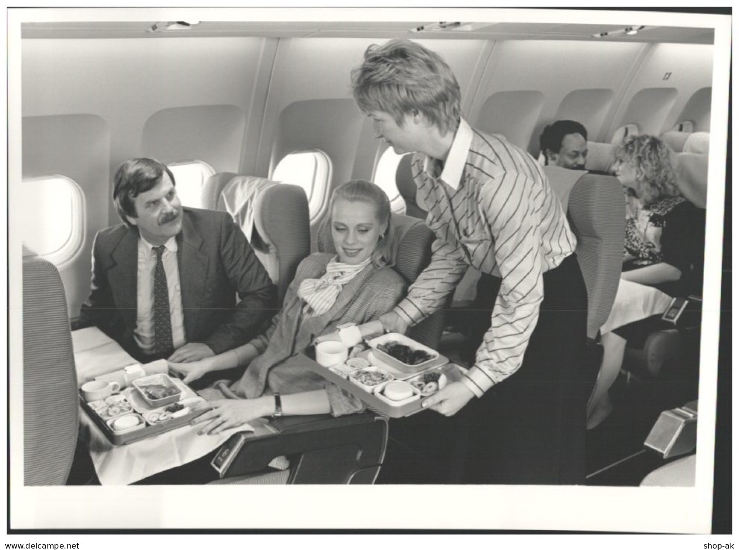 C5686/ Lufthansa A300-600 Business Class  Flugzeug Foto 24 X 17,5 Cm 1987 - Other & Unclassified