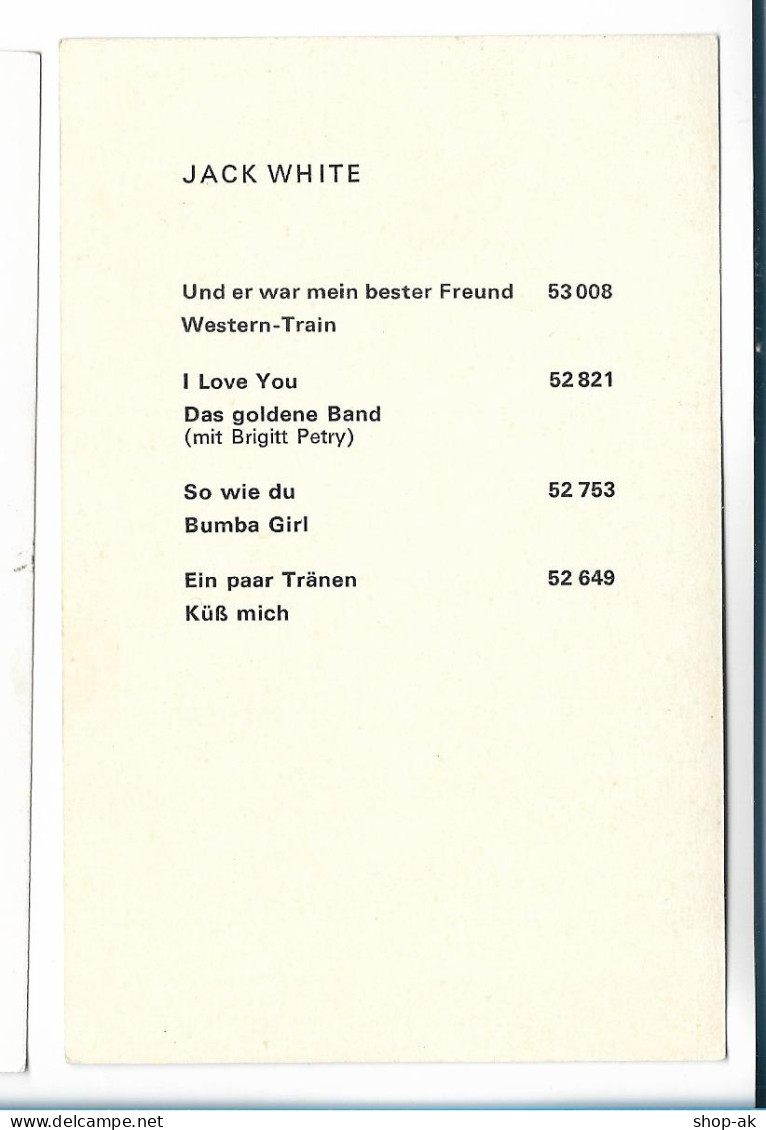 MM0595/ Jack White Original Autogramm  Polydor Autogrammkarte  - Autogramme