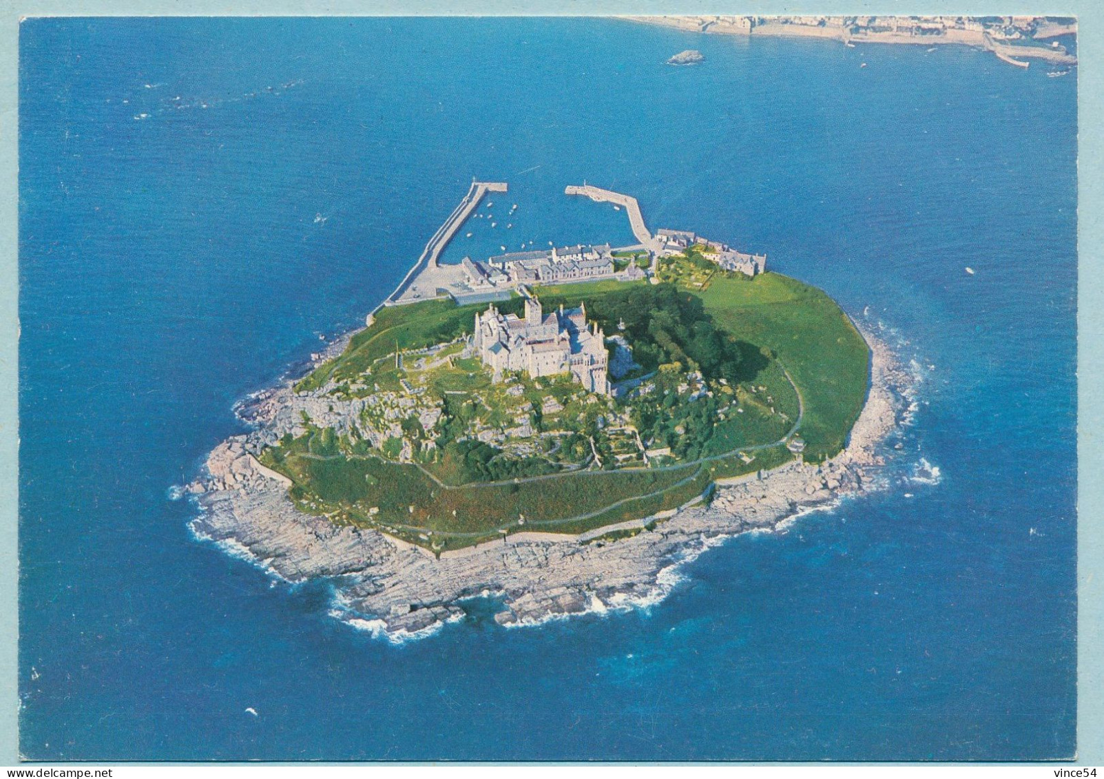 Aerial View Of St. Michael's Mount - Cornwall - St Michael's Mount