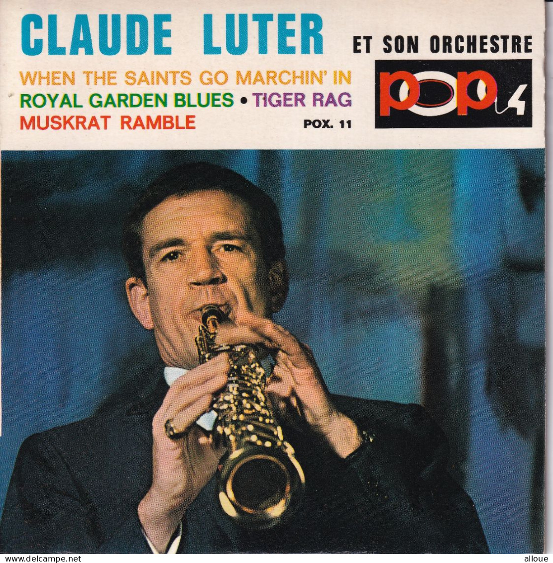 CLAUDE LUTER - FR EP - WHEN THE SAINTS GO MARCHIN' IN + 3 - Jazz