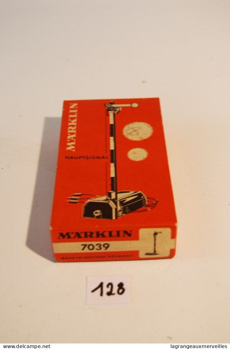 C128 MARKLIN - 7039 - TRAIN - Boite Origine Seule - Sonstige & Ohne Zuordnung