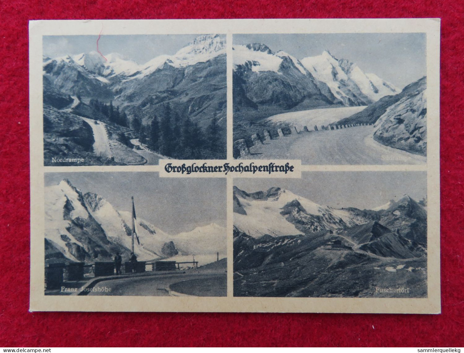 AK: Großglockner Hochalpenstraße, Ungelaufen (Nr. 4897) - Heiligenblut