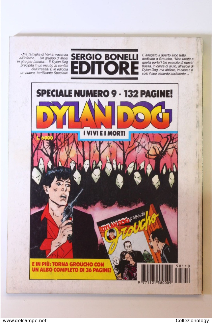 FUMETTO DYLAN DOG N.110 ARACNE PRIMA EDIZIONE ORIGINALE 1995 BONELLI EDITORE - Dylan Dog