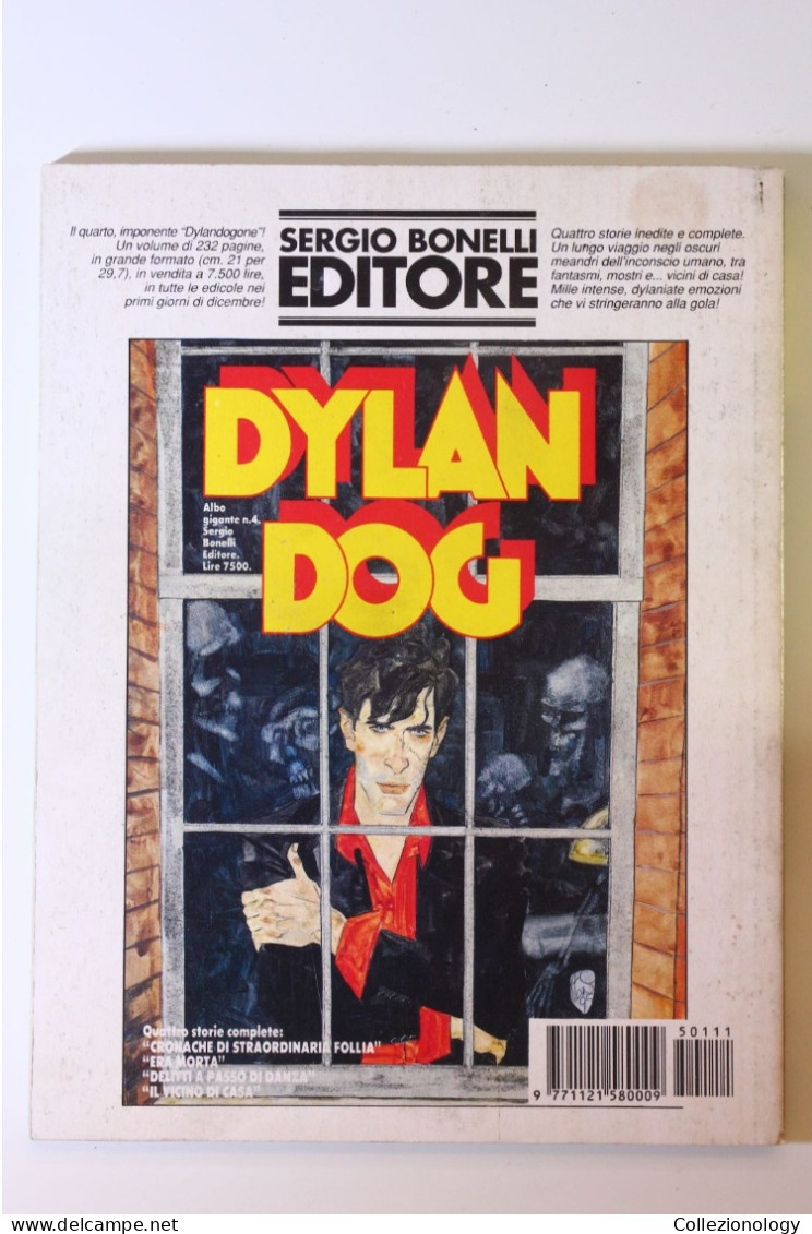FUMETTO DYLAN DOG N.111 LA PROFEZIA PRIMA EDIZIONE ORIGINALE 1995 BONELLI EDITORE - Dylan Dog