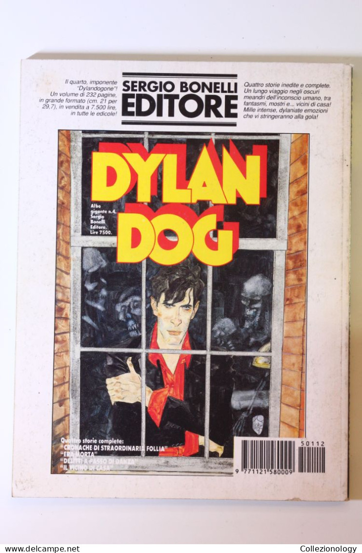 FUMETTO DYLAN DOG N.112 INCONTRI RAVVICINATI PRIMA EDIZIONE ORIGINALE 1996 BONELLI EDITORE - Dylan Dog