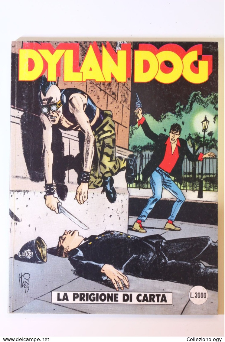 FUMETTO DYLAN DOG N.114 LA PRIGIONE DI CARTA PRIMA EDIZIONE ORIGINALE 1996 BONELLI EDITORE - Dylan Dog