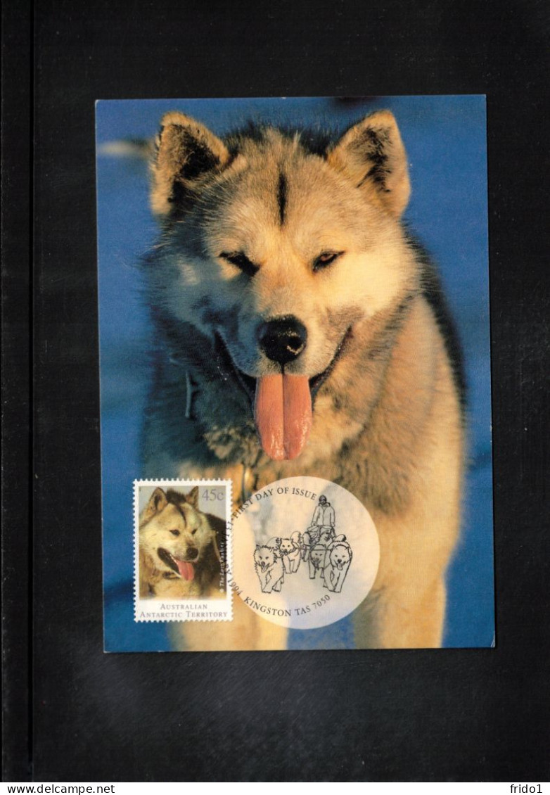 Australian Antarctic Territory 1994 Antarctica - Base Macquarie Island - Rising Sun - Huskies - Whale Sanctuary - Bases Antarctiques