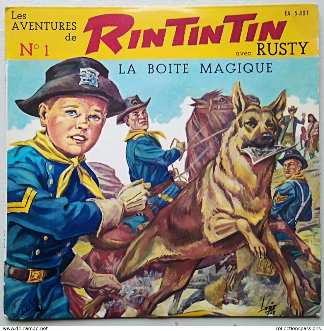 - LES AVENTURES DE RINTINTIN - N°1 La Boite Magique - - Soundtracks, Film Music
