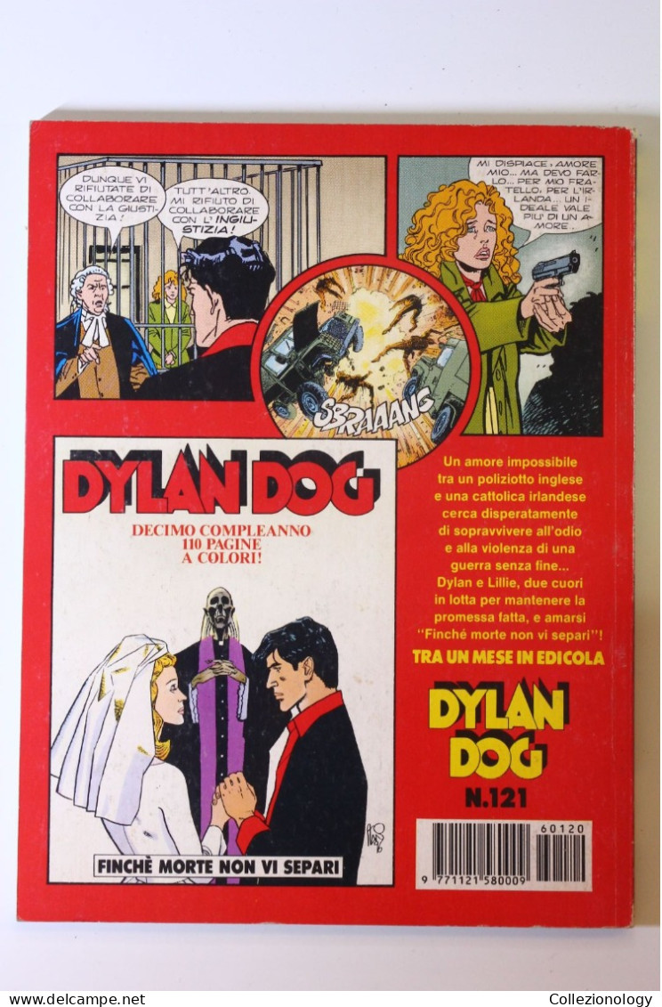 FUMETTO DYLAN DOG N.120 ABYSS PRIMA EDIZIONE ORIGINALE 1996 BONELLI EDITORE - Dylan Dog
