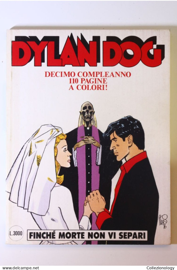 FUMETTO DYLAN DOG N.121 FINCHÈ MORTE NON VI SEPARI PRIMA EDIZIONE ORIGINALE 1996 BONELLI EDITORE - Dylan Dog