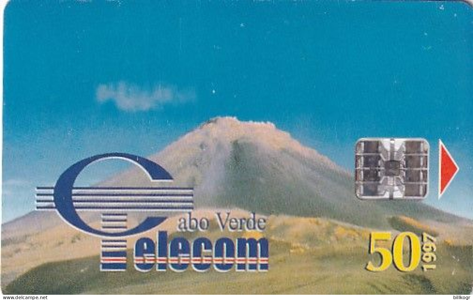 CAPE VERDE - Volcano, Used - Kapverden