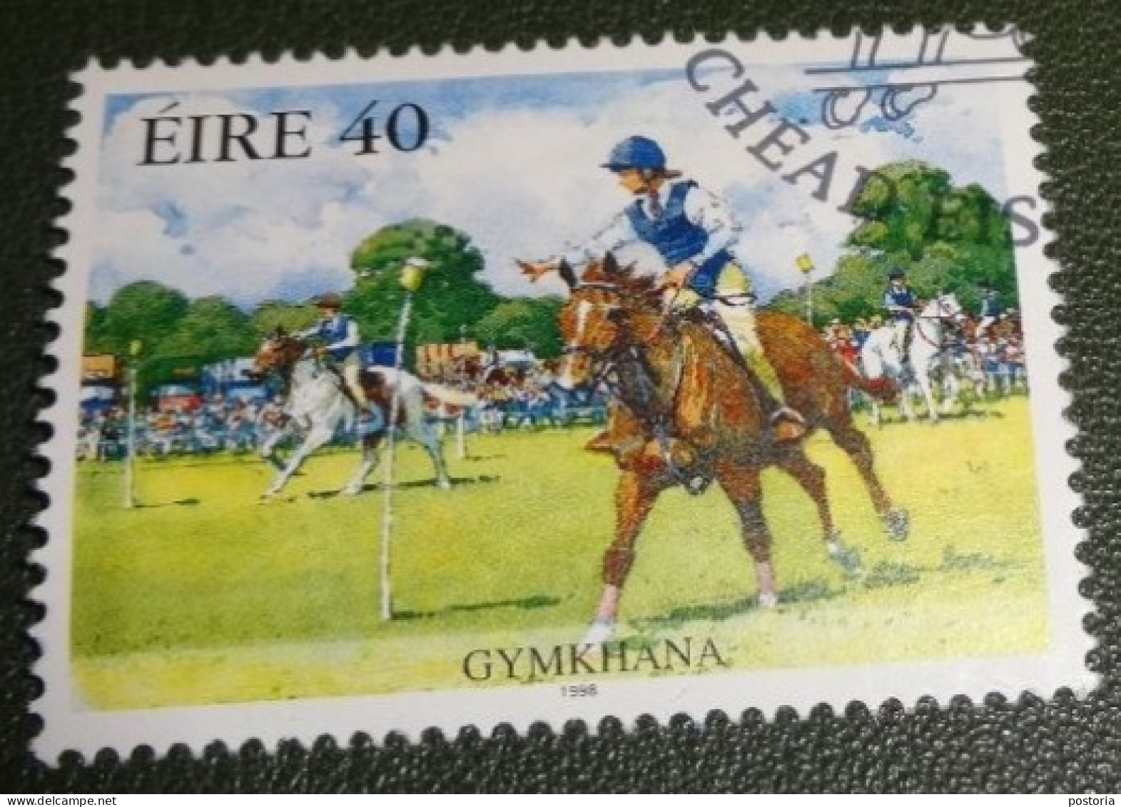 Ierland - 1998 - Michel 1061 - Gestempeld - Used - Gymkhana - Horse - Paard - Gebraucht