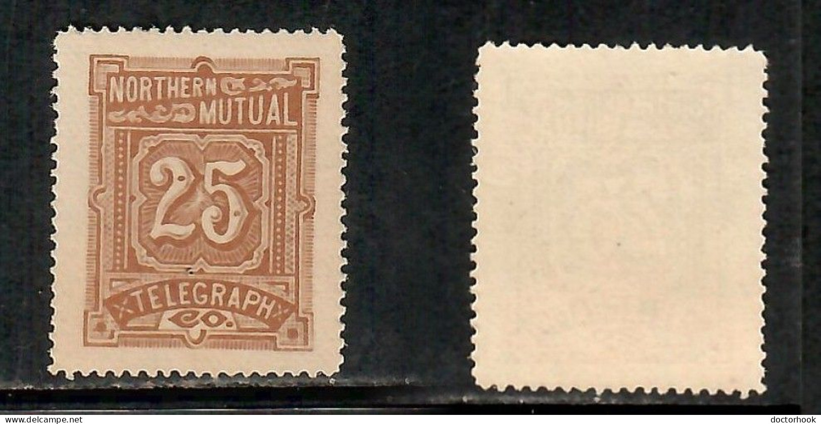 U.S.A.    Scott # 11-T-4* UNUSED NO GUM (CONDITION PER SCAN) (Stamp Scan # 1035-19) - Telégrafo