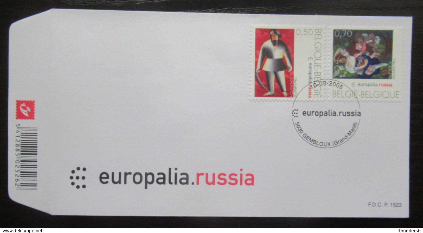 FDC 3430/31 'Europalia: Rusland' - 2001-2010
