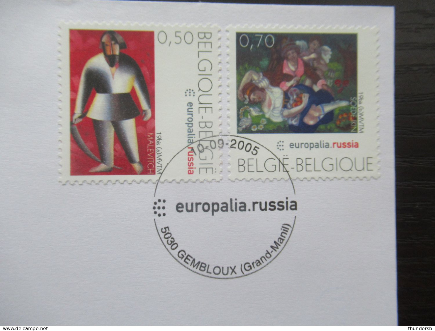 FDC 3430/31 'Europalia: Rusland' - 2001-2010