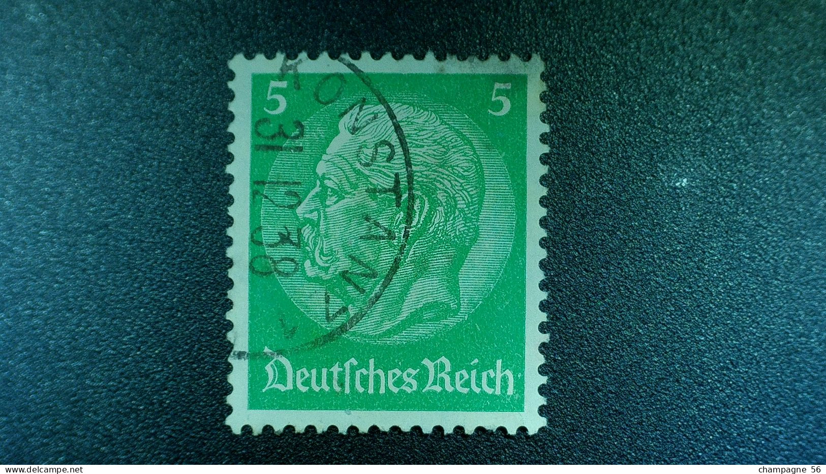 1932 / 1933 N° 444 MARECHAL HINDENBURG OBLIT 31.12.38 - 1922-1923 Local Issues