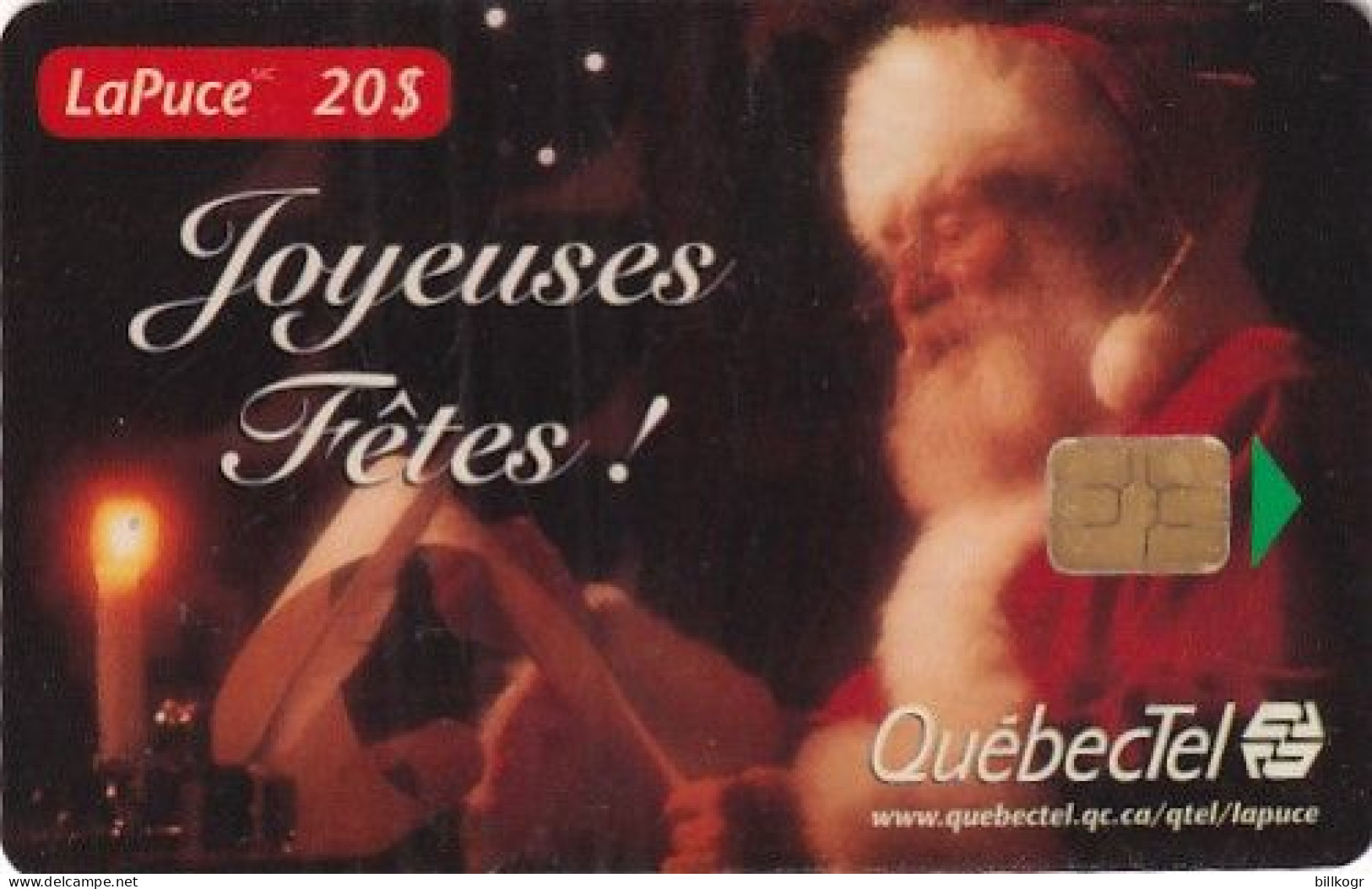 CANADA(chip) - Santa Claus, Christmas 1997, Tirage 1500, 11/97, Used - Canada