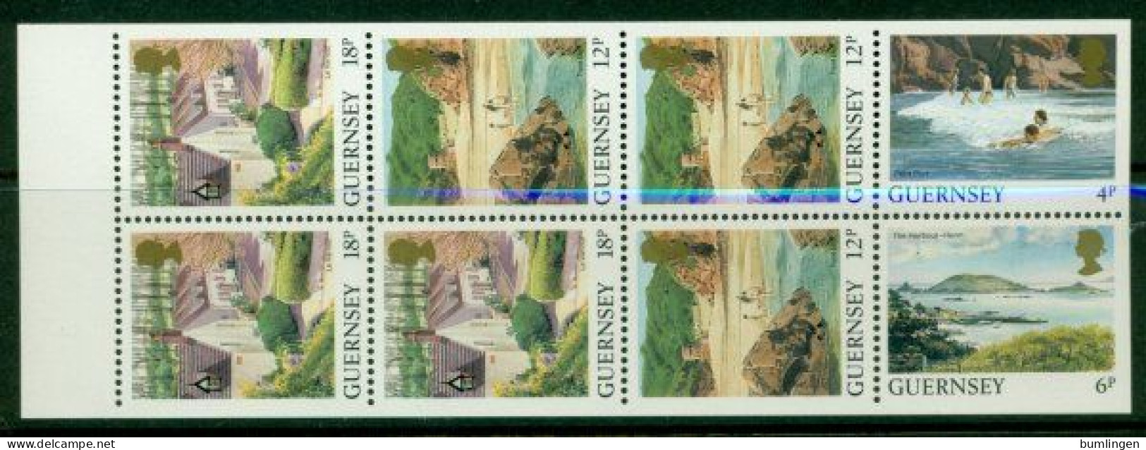 GUERNSEY 1989 Mi H-Blatt 30** Views From Guernsey [B468] - Sonstige & Ohne Zuordnung