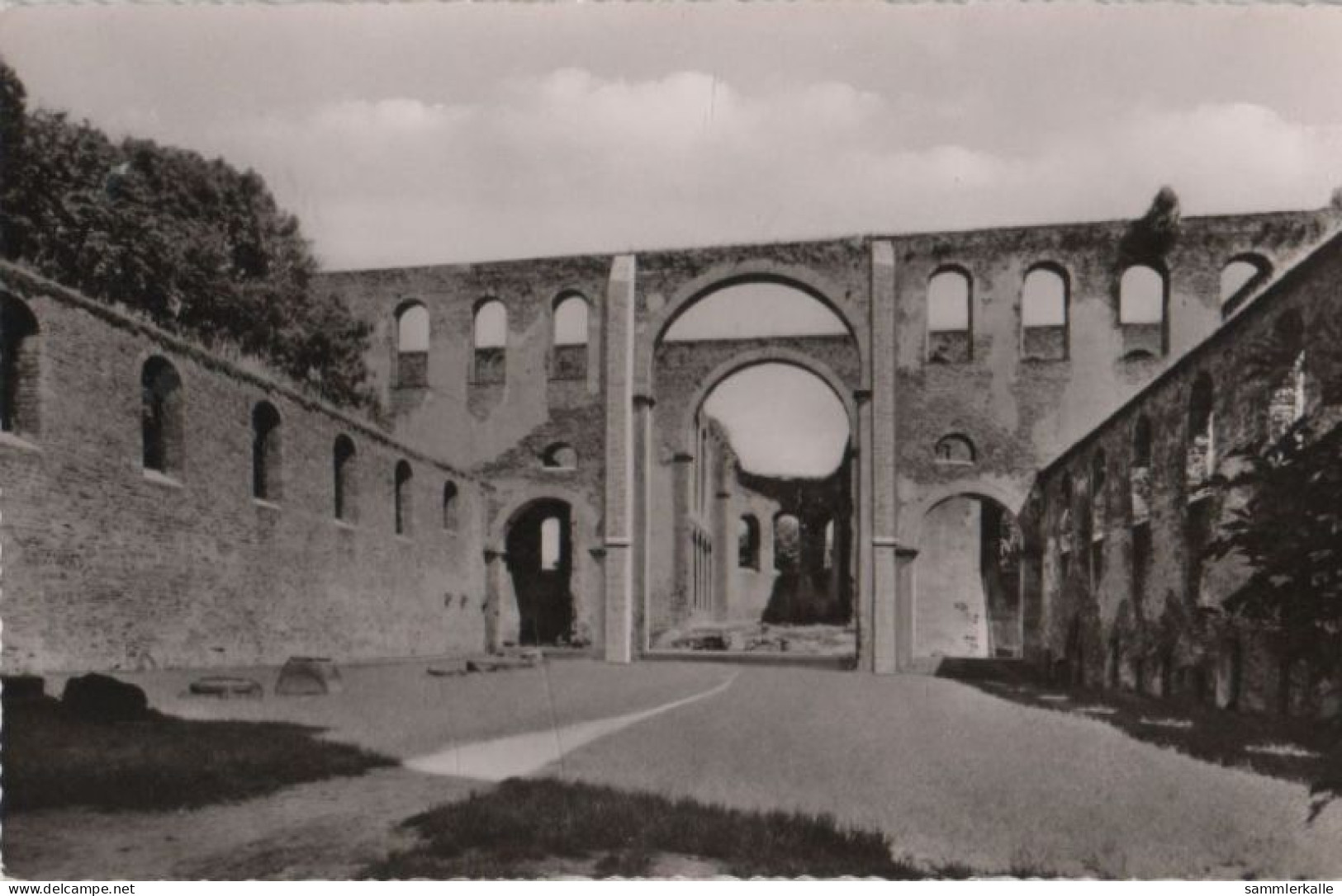 54109 - Bad Hersfeld - Stiftsruine, Inneres - Ca. 1955 - Bad Hersfeld