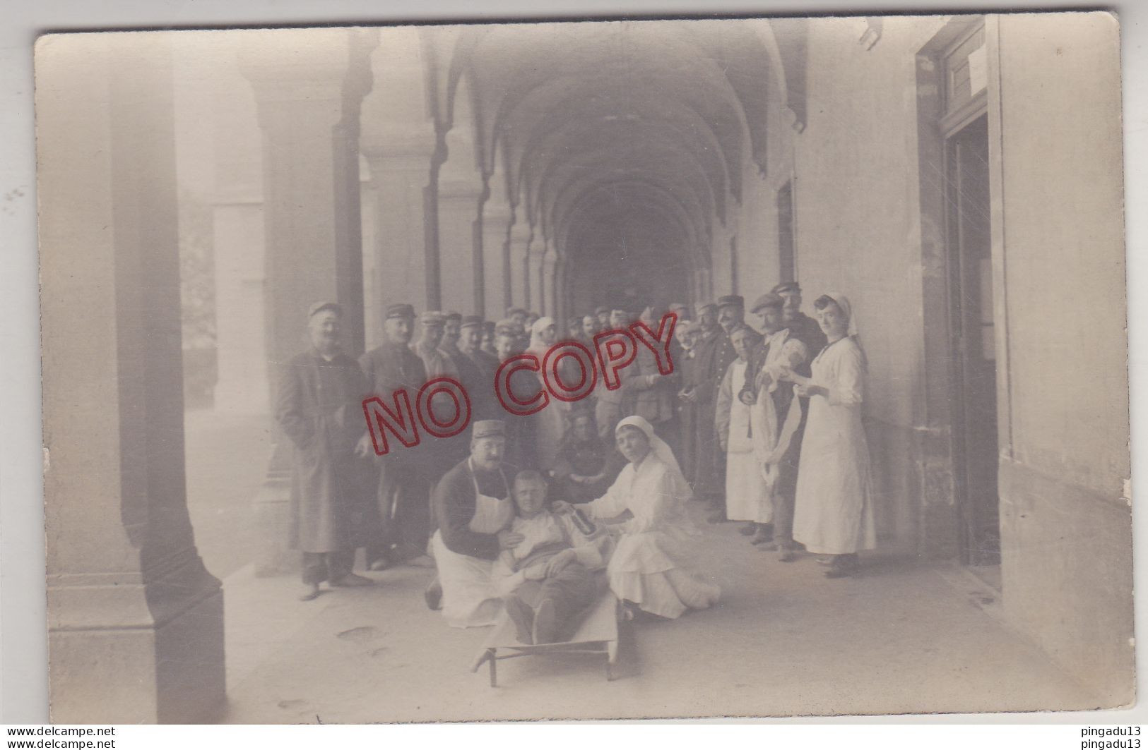 Au Plus Rapide WW1 Carte Photo Saint-Chamond L'Hôpital 25 Juin 1916 - Saint Chamond