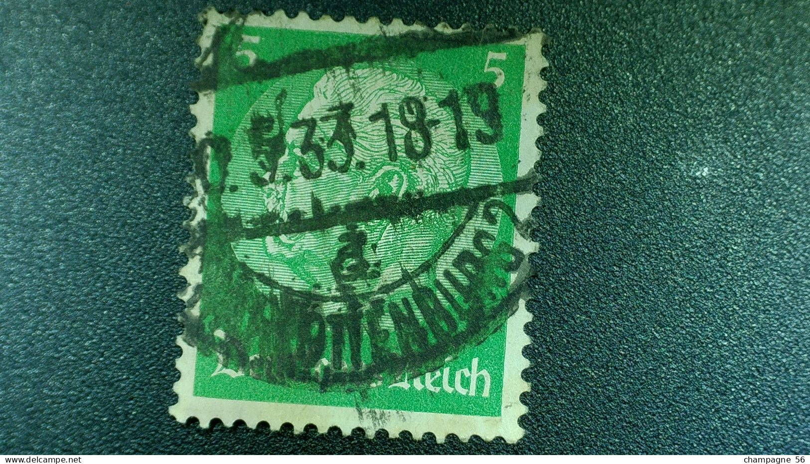 1932 / 1933 N° 444 MARECHAL HINDENBURG OBL 0.5.33 - 1922-1923 Local Issues