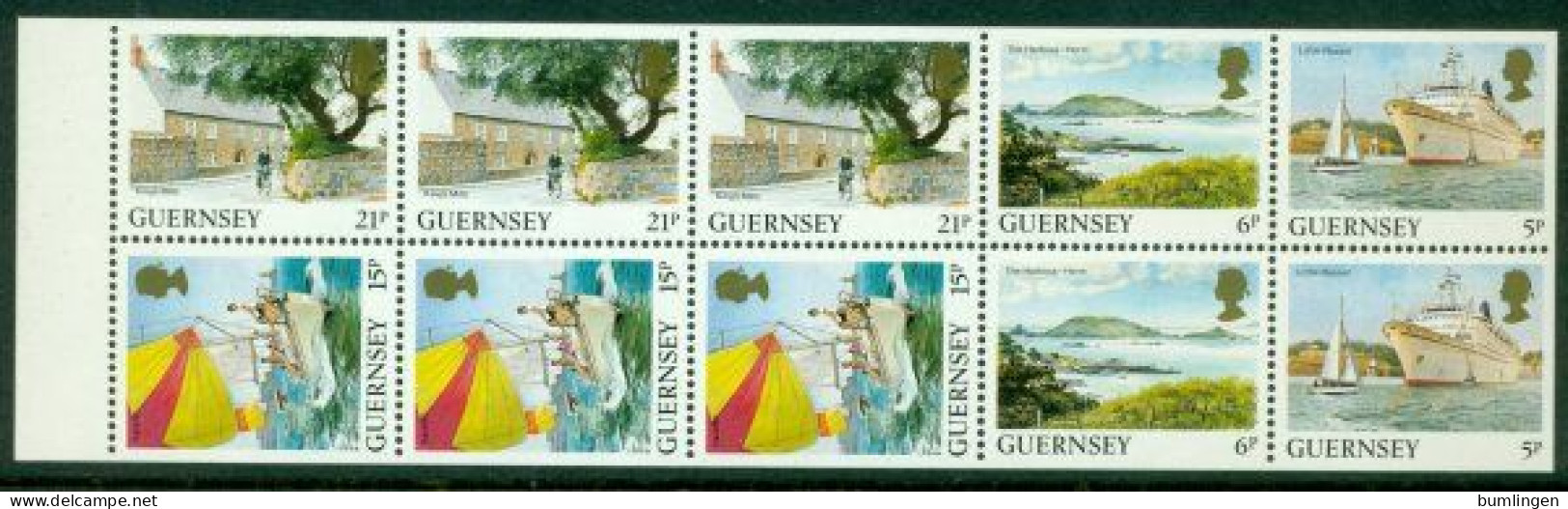 GUERNSEY 1991 Mi H-Blatt 37** Views Of Guernsey [B482] - Sonstige & Ohne Zuordnung