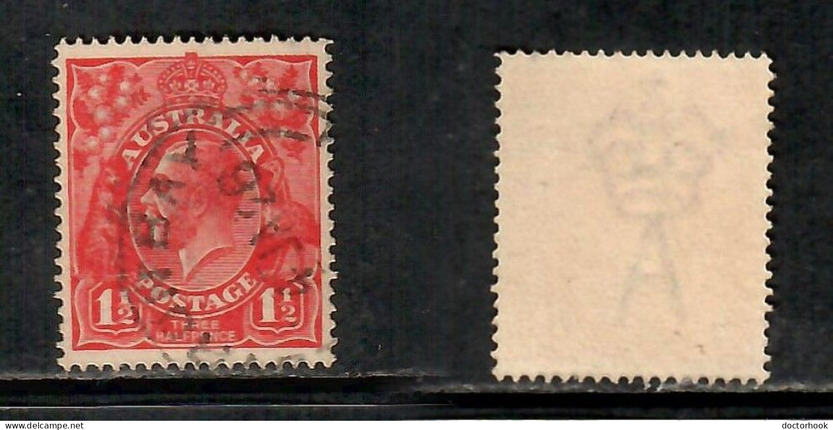 AUSTRALIA    Scott # 26 USED (CONDITION PER SCAN) (Stamp Scan # 1035-15) - Gebraucht