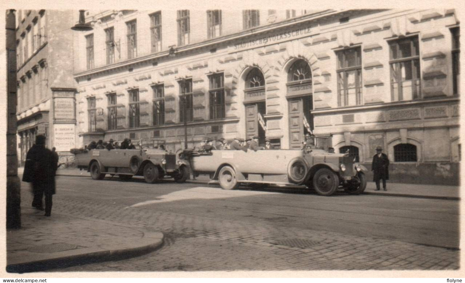 Automobile - Photo Ancienne Originale - Bus Autobus Car Autocar De Marque ? - 11x6,7 Cm - Buses & Coaches