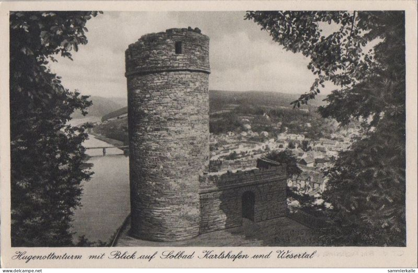 32095 - Bad Karlshafen - Hugenottenturm - Ca. 1950 - Bad Karlshafen