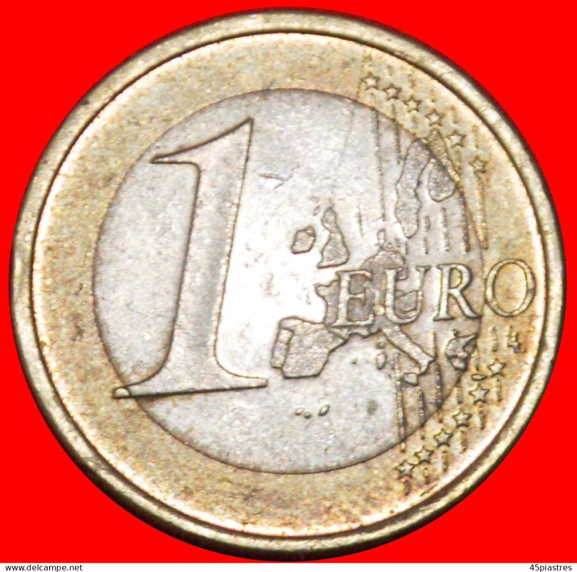 * PHALLIC TYPE 2002-2006: GERMANY  1 EURO 2002D DIE I! · LOW START ·  NO RESERVE! - Errors And Oddities