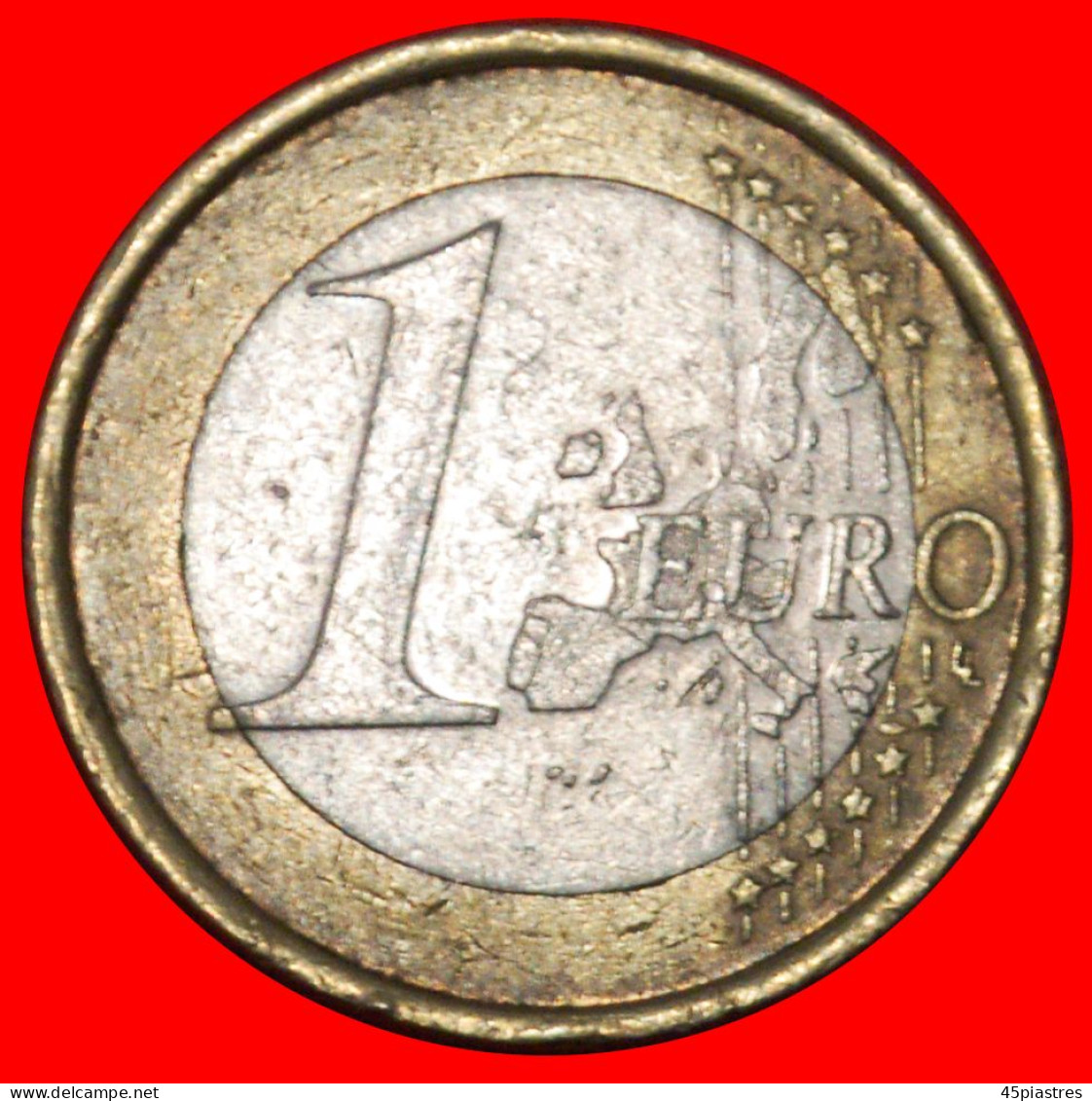 * PHALLIC TYPE 2002-2006: GERMANY  1 EURO 2002F DIES B+I!· LOW START ·  NO RESERVE! - Errors And Oddities