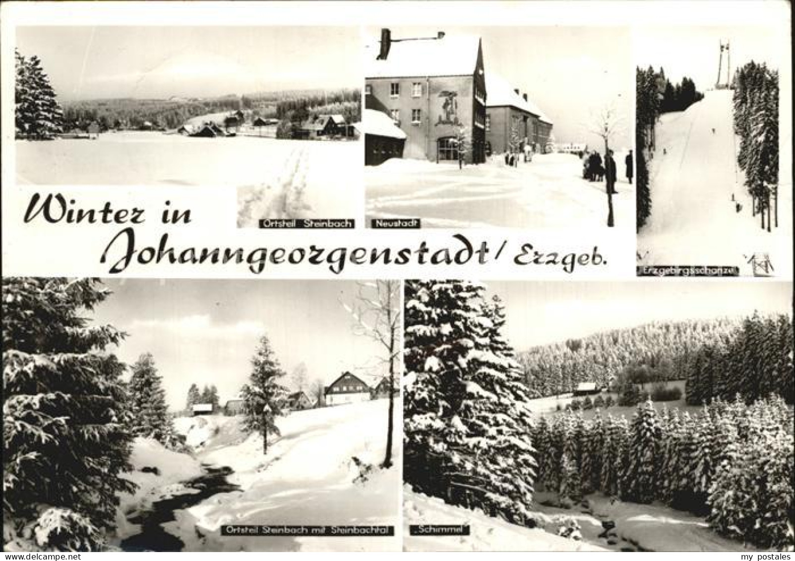72396850 Johanngeorgenstadt Winter Erzgebirge Schanze Steinbach Steinachtal Schi - Johanngeorgenstadt
