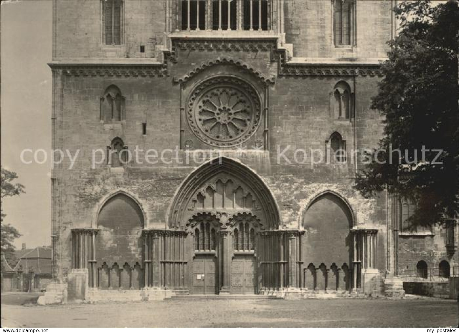 72396828 Halberstadt Dom Westfassade Aelteste Teil Des Domes Halberstadt - Halberstadt