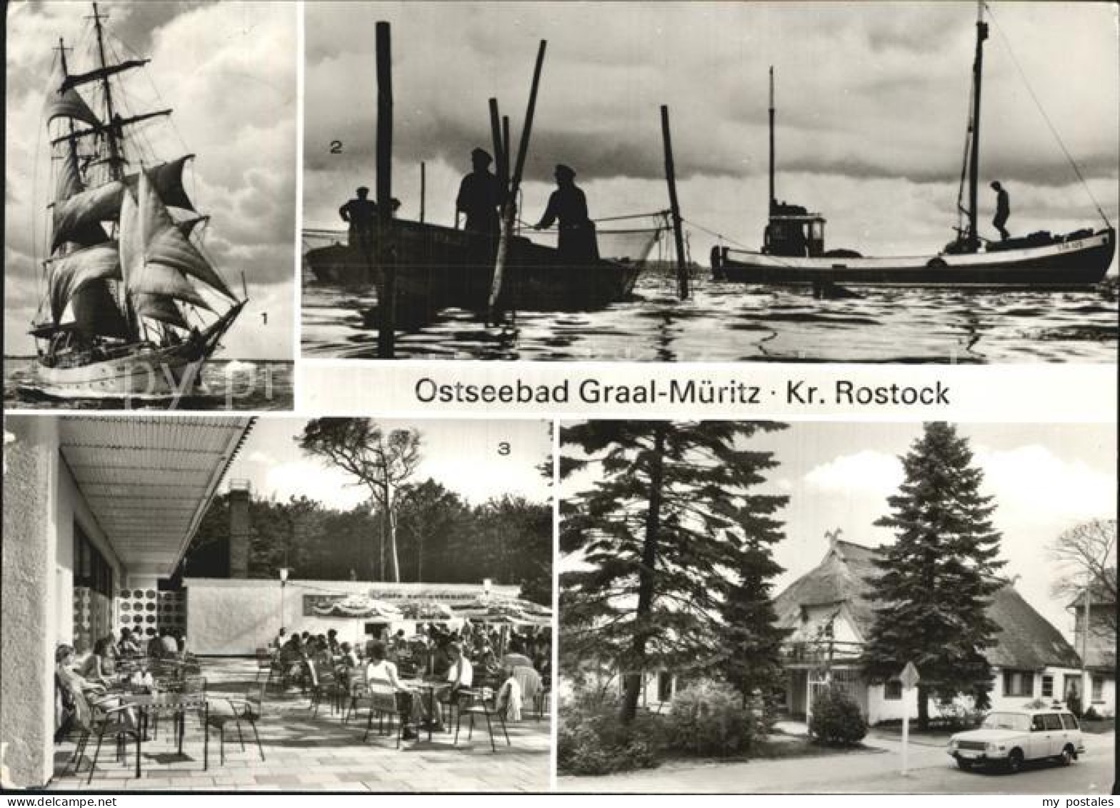 72396816 Graal-Mueritz Ostseebad Segelschulschiff Wilhelm Pieck Bodden Broiler G - Graal-Müritz